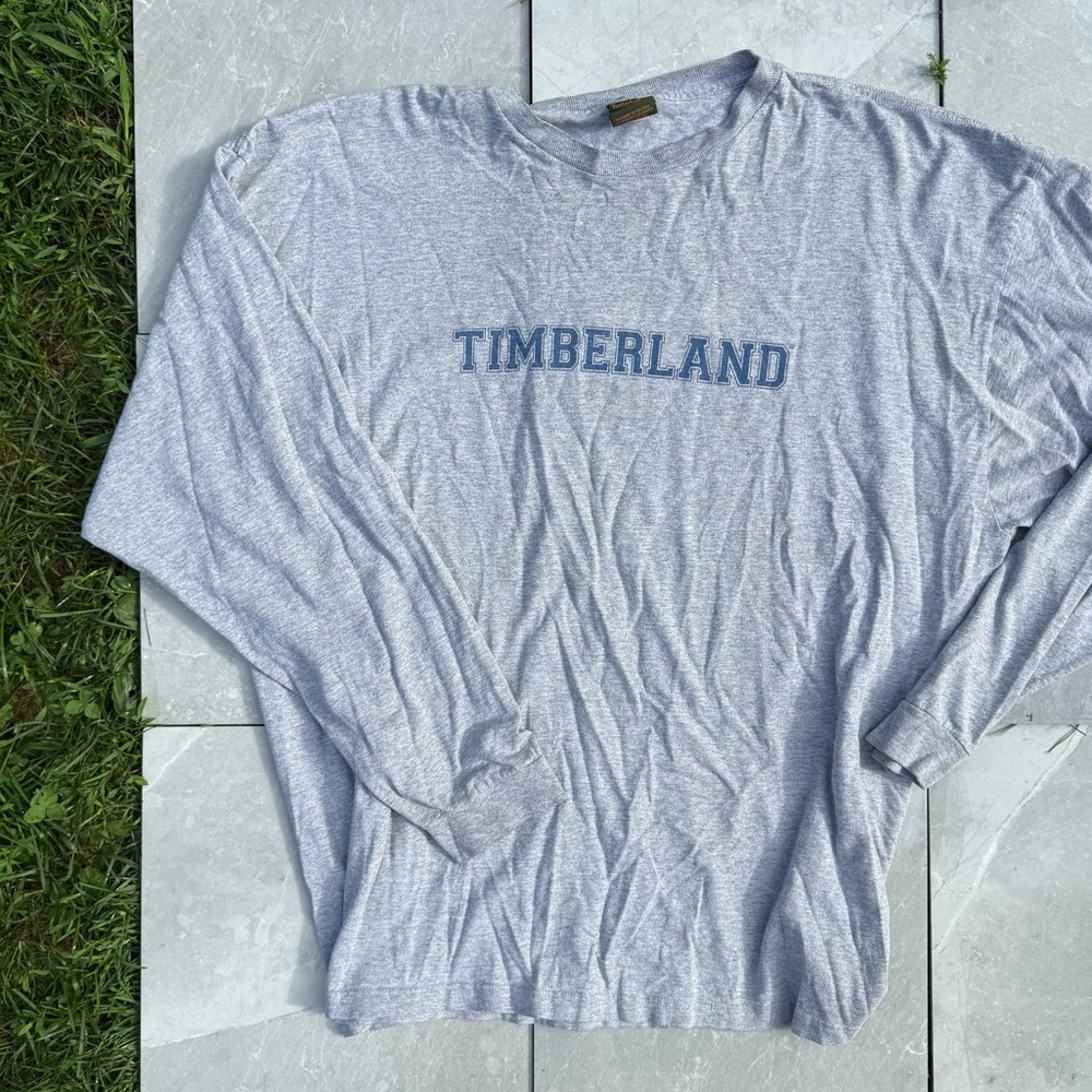 Vintage Timberland Long Sleeve Logo Top size XL